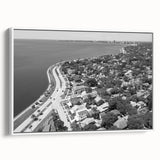 Extra large vintage poster art of a colorful abstract design on black background, ideal for living room decor.