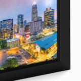 Extra large black wall art featuring colorful, textured abstract design on canvas, ideal for living room decor.