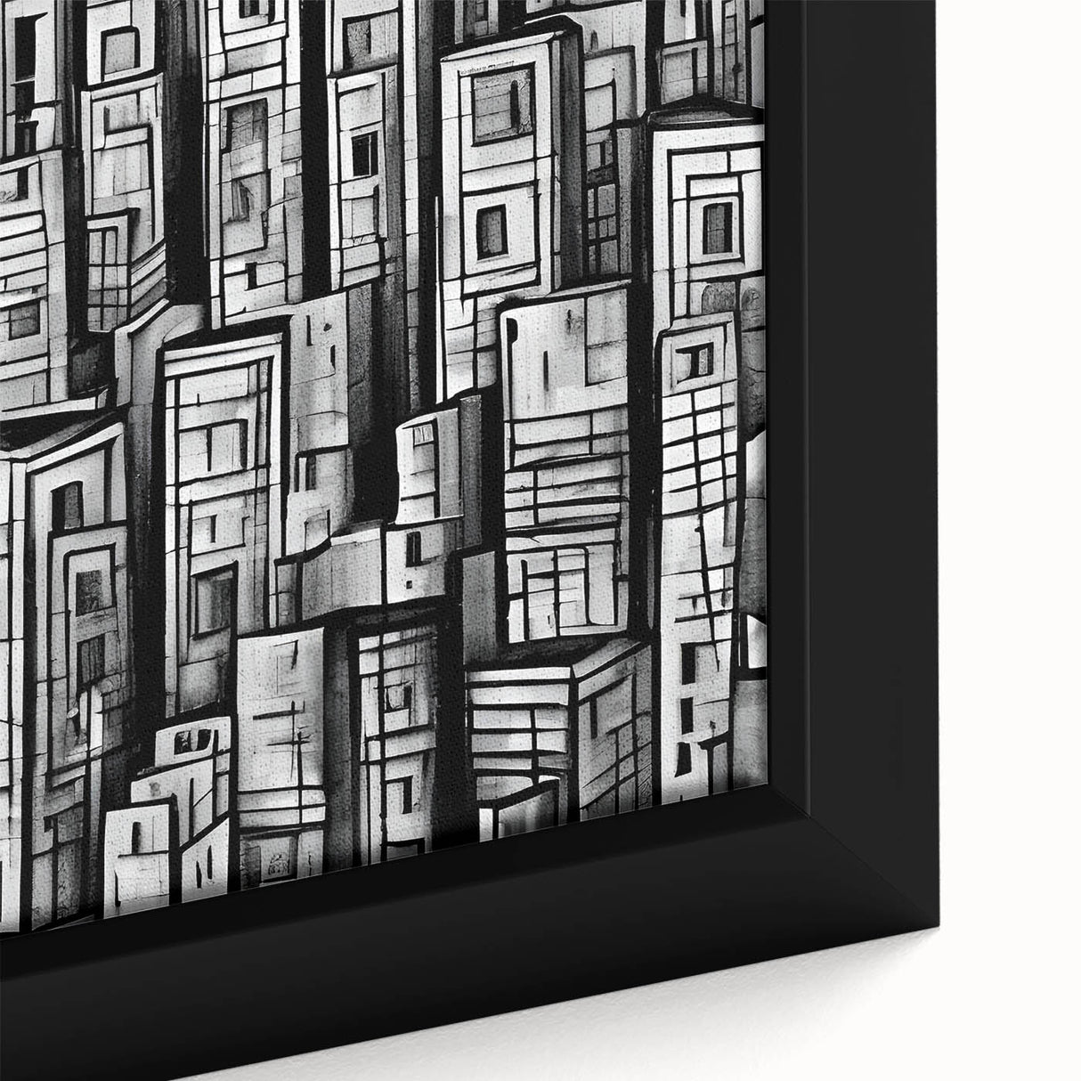 Extra large black wall art featuring a textured abstract design with vibrant color splashes, ideal for living room decor.