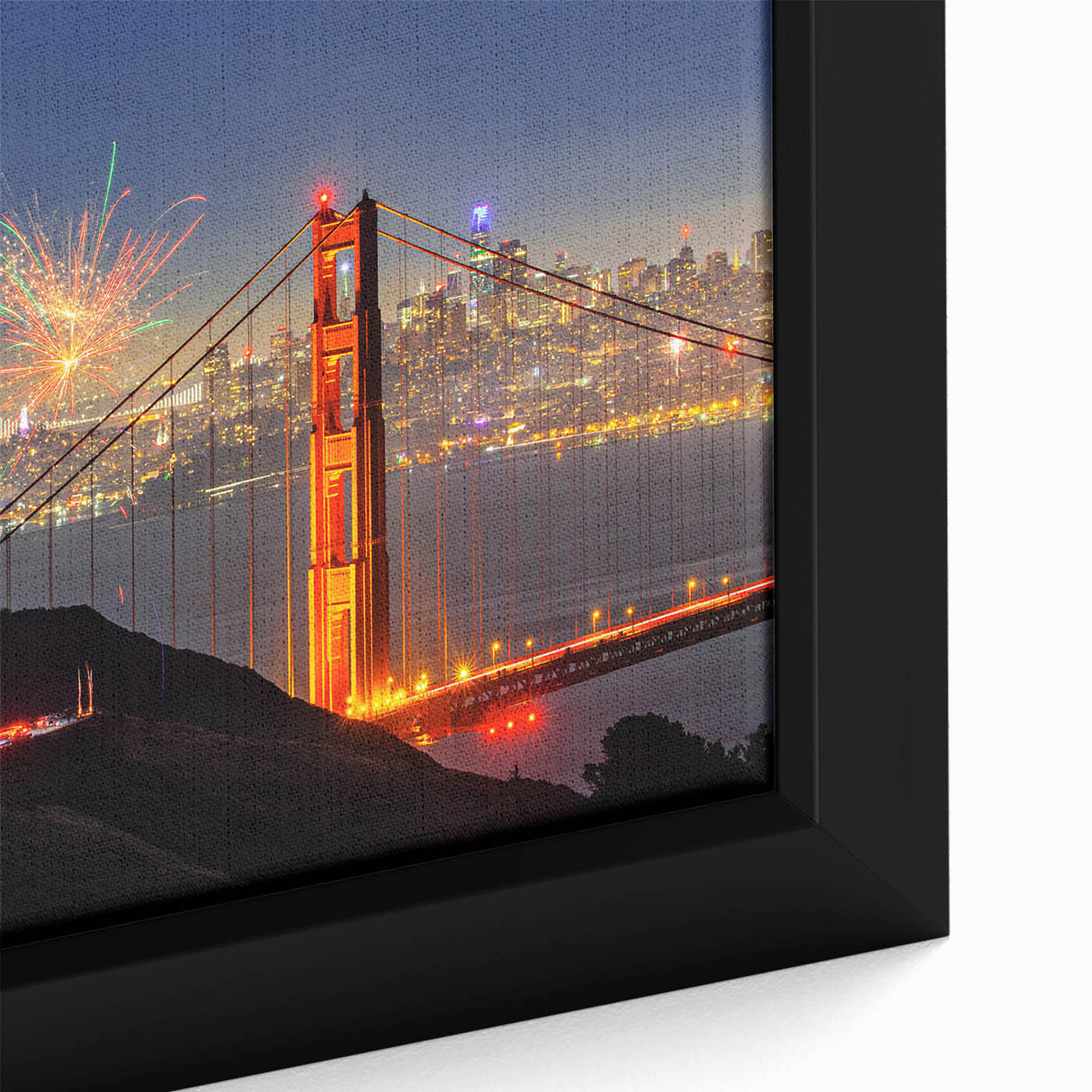Extra large black wall art featuring a textured abstract design with colorful accents, ideal for living room decor.