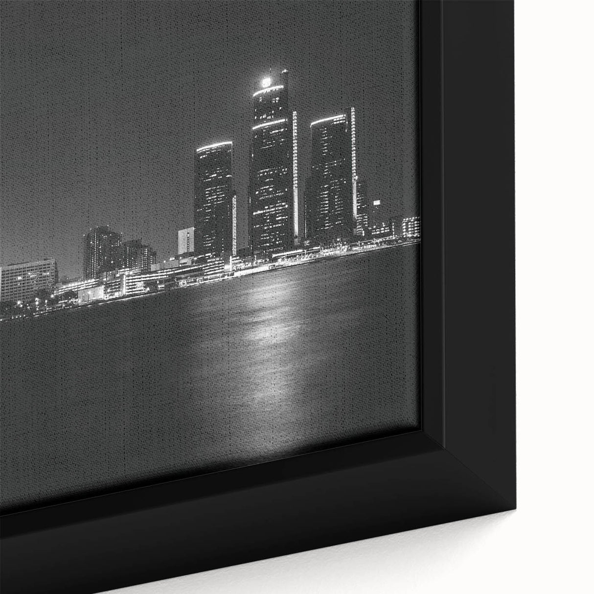 Extra large black wall art featuring textured, colorful abstract design on canvas, ideal for living room decor.