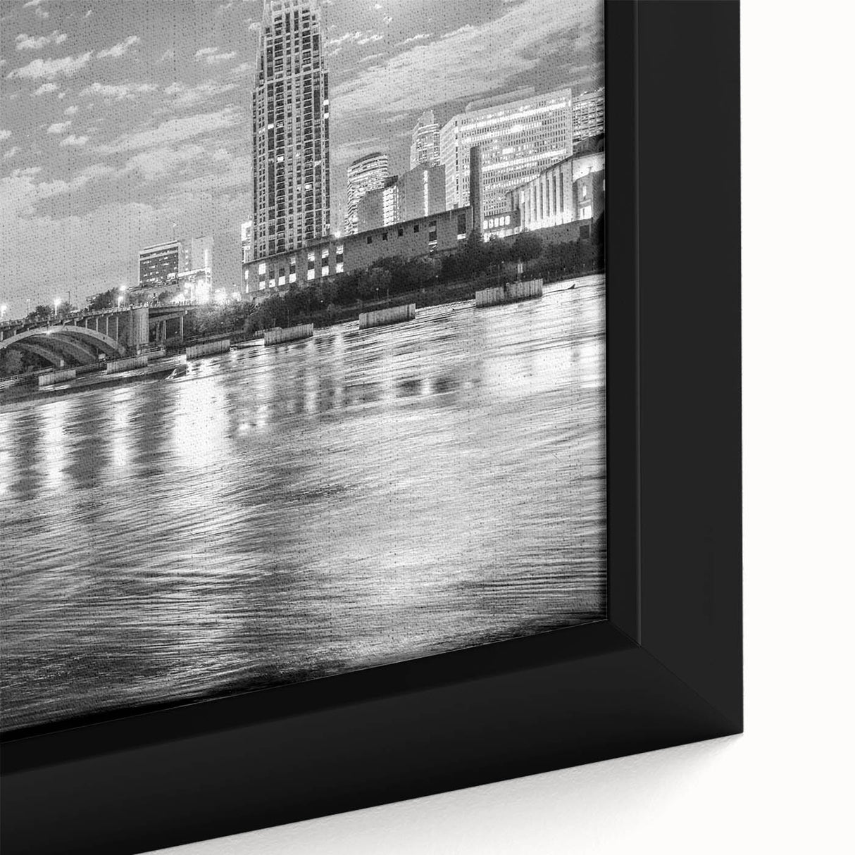Extra large textured black wall art featuring colorful abstract patterns, ideal for living room decor.