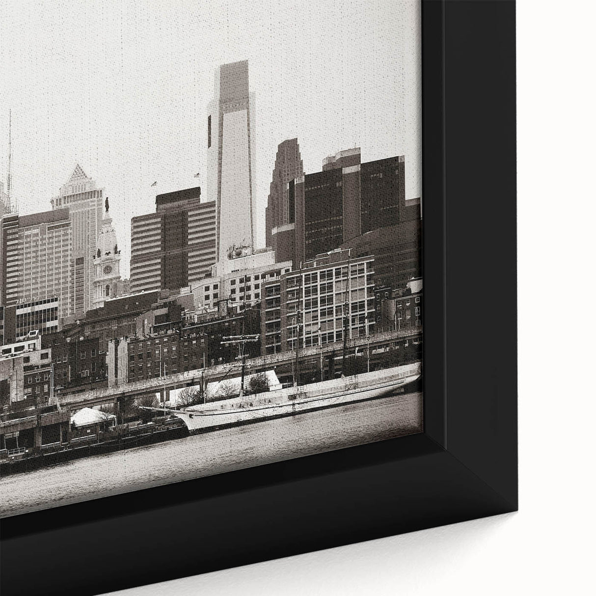 Extra large black wall art featuring textured, colorful abstract design on canvas, ideal for living room decor.