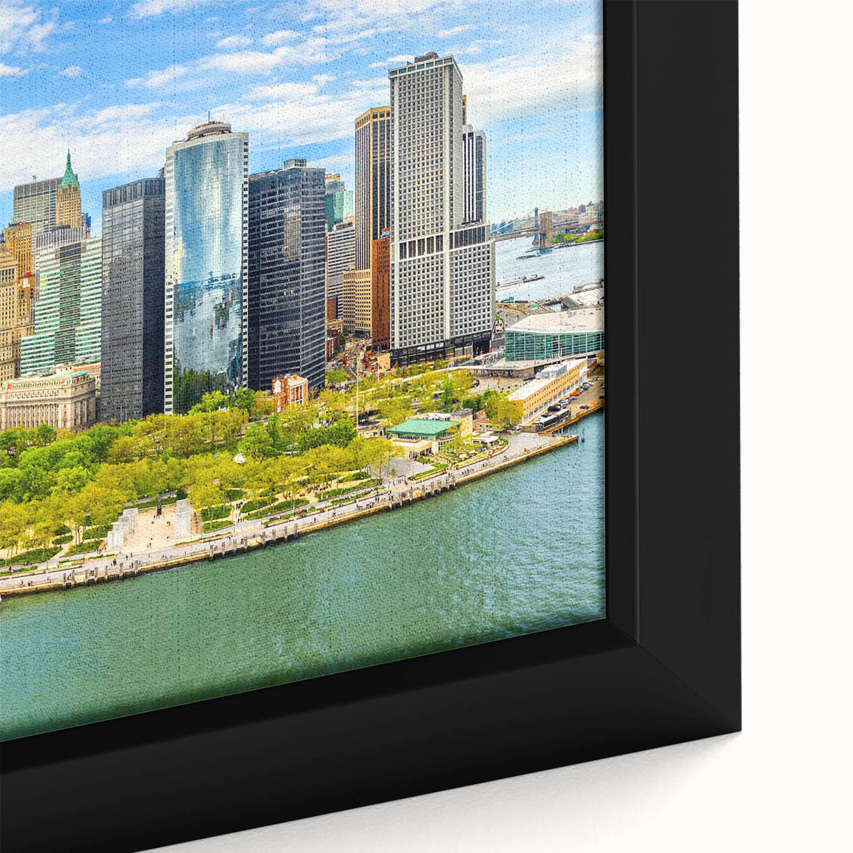 Extra large black wall art featuring a textured, colorful abstract design on canvas, ideal for living room decor.