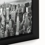 Extra large black wall art featuring a textured, colorful abstract design on canvas, suitable for living room decor.