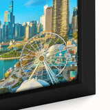 Extra large black wall art featuring colorful, textured abstract patterns, ideal for living room decor.