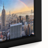 Extra large black wall art featuring a textured abstract design with colorful accents, ideal for living room decor.