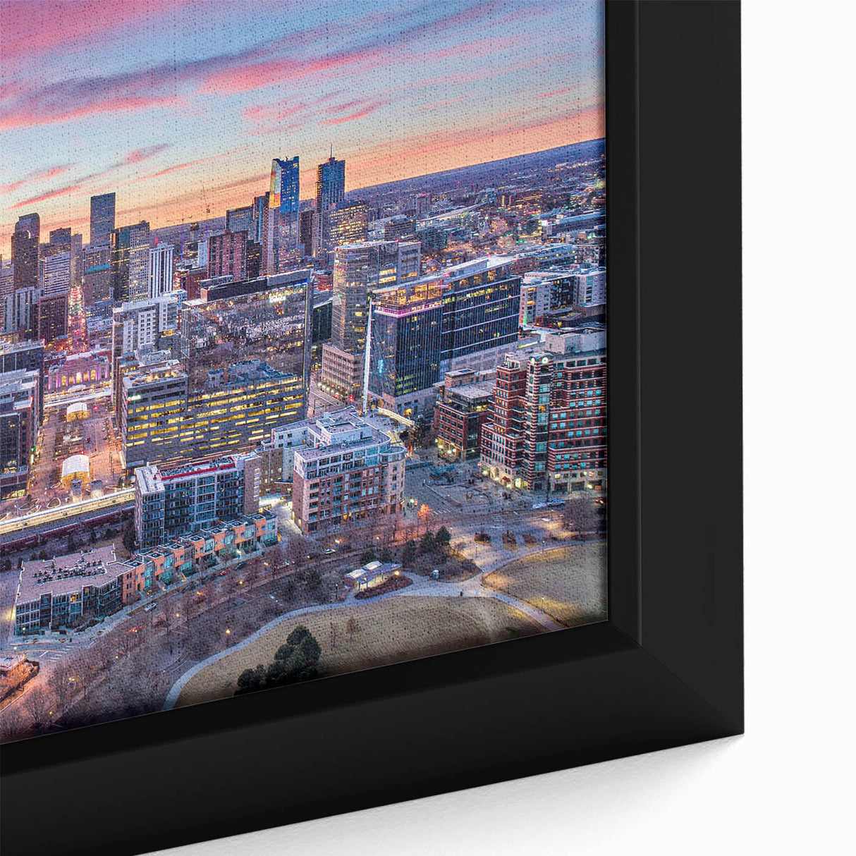Extra large black wall art featuring colorful, textured abstract patterns, ideal for living room decor.