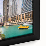 Extra large black wall art featuring textured, colorful abstract design on canvas, ideal for living room decor.