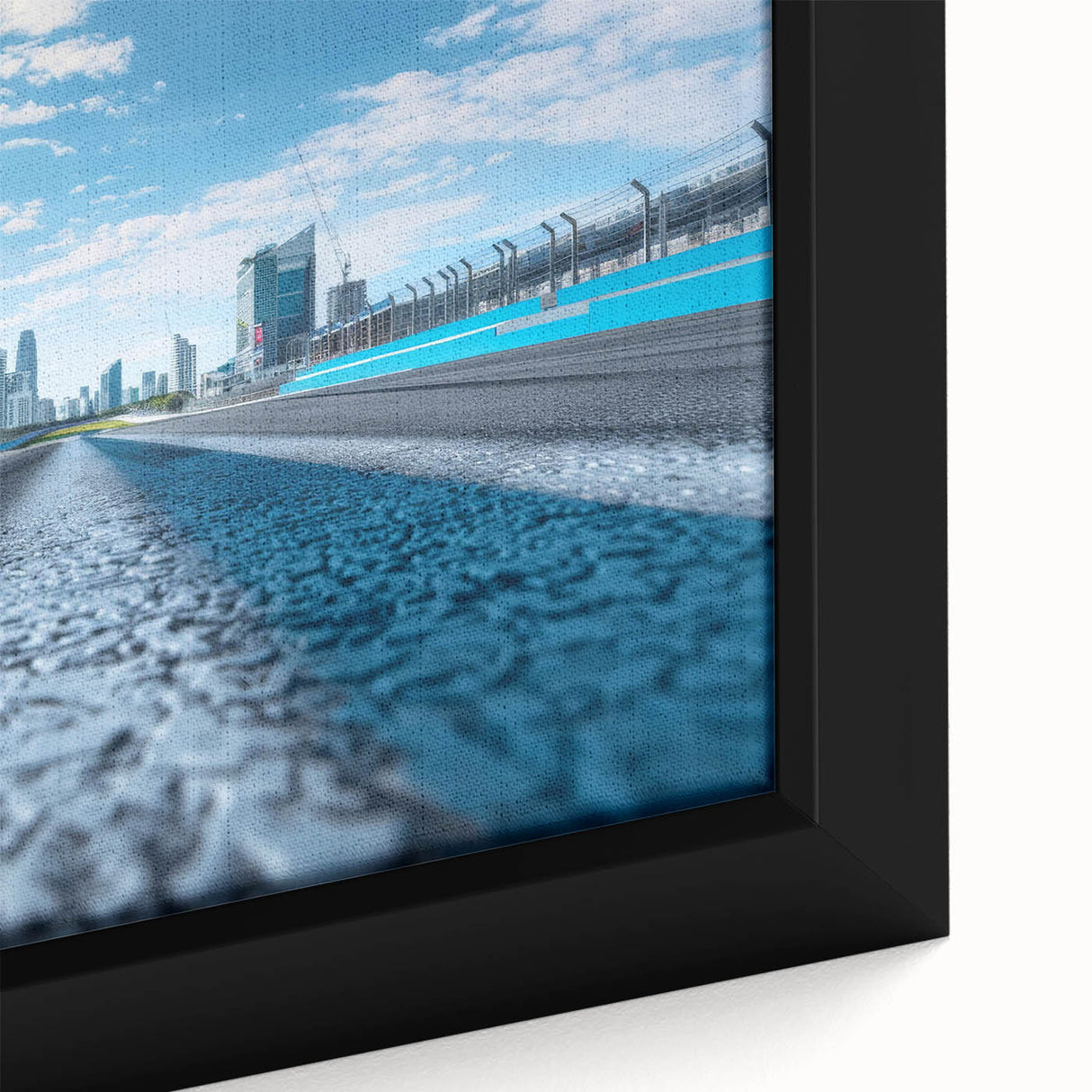 Extra large black wall art featuring a colorful, textured abstract design on canvas, suitable for living room decor.