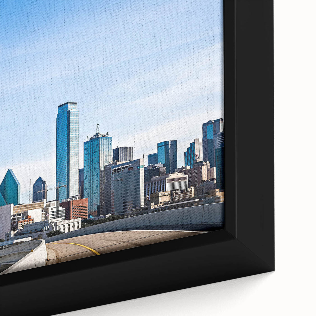 Extra large black wall art featuring colorful, textured abstract design on canvas, ideal for living room decor.