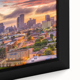 Extra large black wall art featuring a textured, colorful abstract design on canvas, suitable for living room decor.