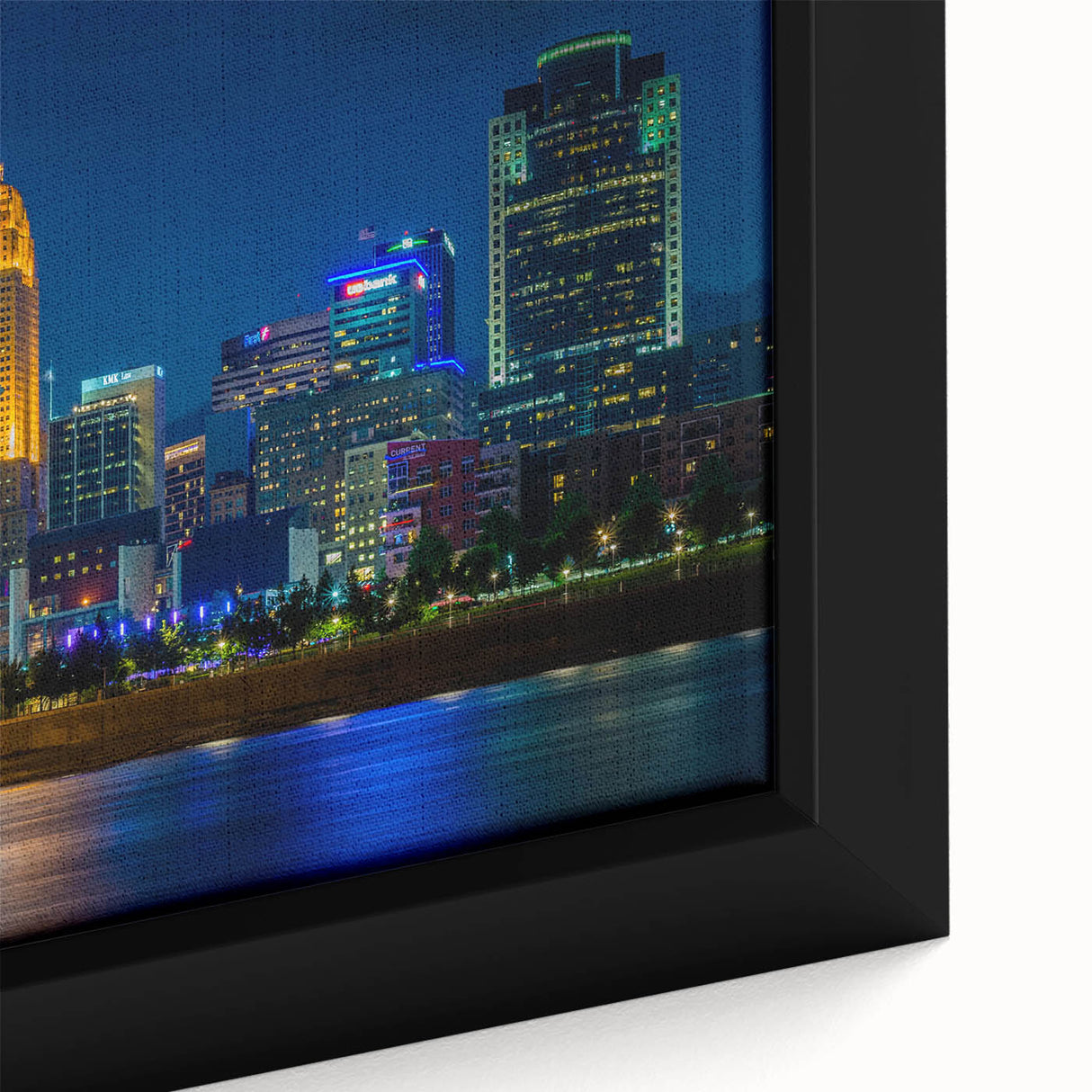 Extra large black wall art featuring textured, colorful abstract patterns on canvas, ideal for living room ambiance.