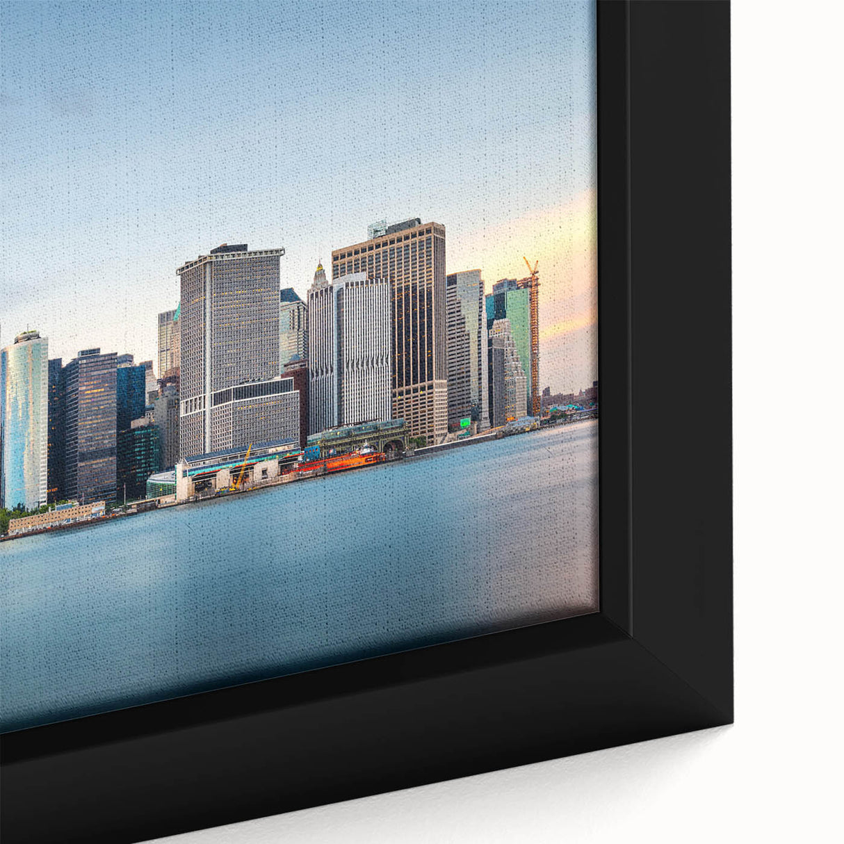 Extra large black wall art featuring a textured abstract design in colorful hues, ideal for living room decor.