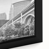 Extra large black wall art featuring colorful, textured abstract design, ideal for living room decor.