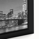 Extra large black wall art featuring a textured abstract design with colorful accents, ideal for living room decor.