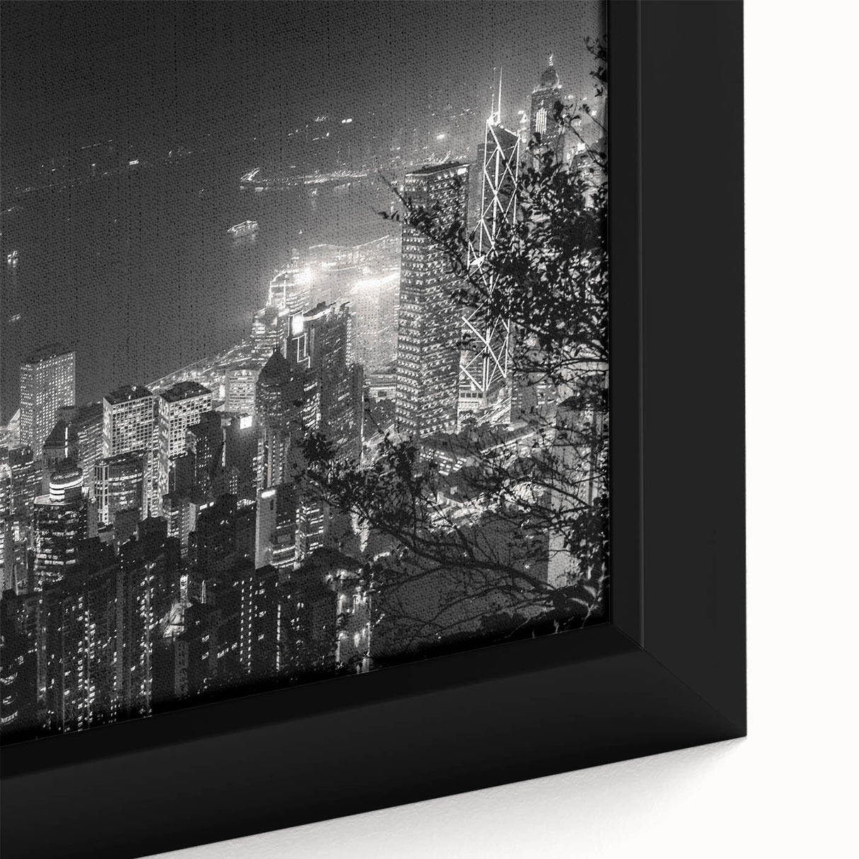 Extra large black wall art featuring colorful, textured abstract design on canvas, suitable for living room decor.
