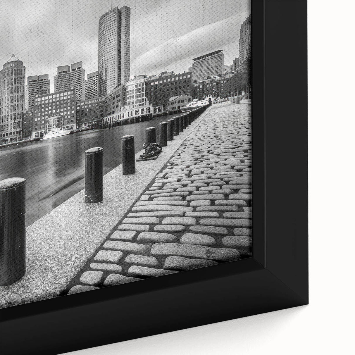 Extra large black wall art featuring textured, colorful abstract design on canvas, ideal for living room decor.