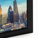 Extra large black canvas with colorful, textured abstract design, ideal for living room decor.