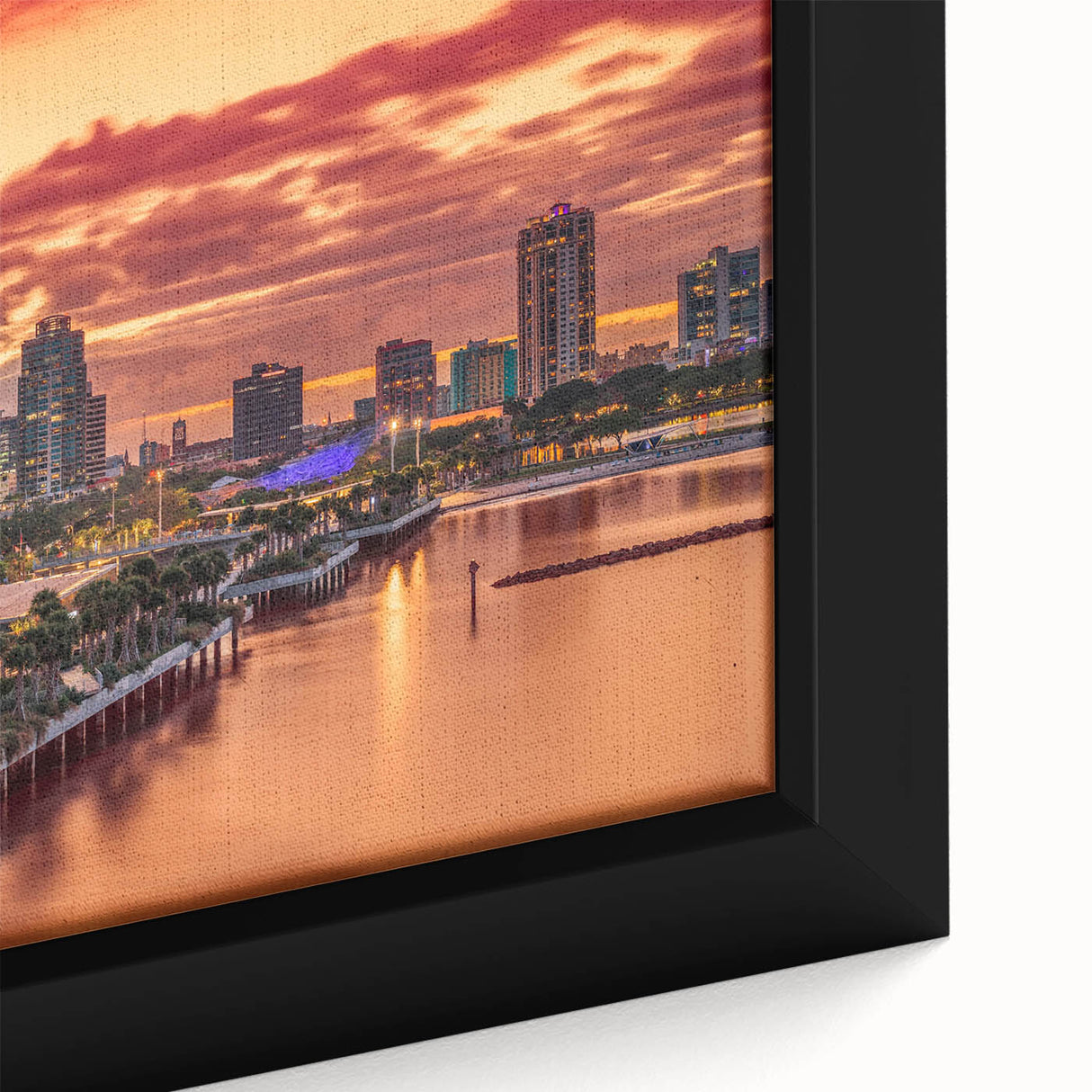 Extra large black wall art featuring a textured, colorful abstract design on canvas, ideal for living room decor.
