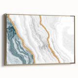 Vibrant rolled canvas showcasing a stunning African tribal wall art design with intricate patterns and textures, perfect for home decor.