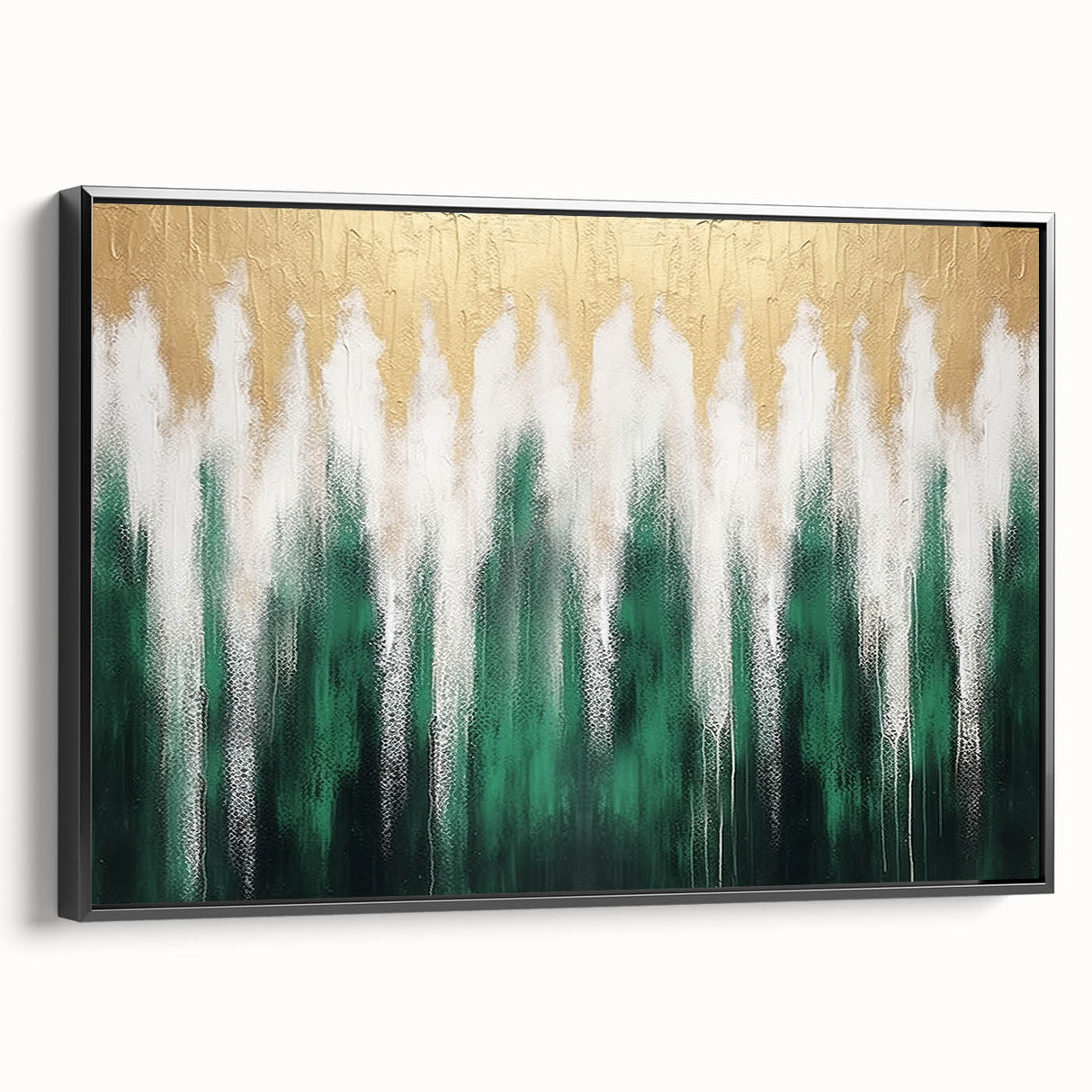Vibrant, rolled canvas showcasing intricate African tribal wall art design with rich colors and patterns, securely packaged in a durable cardboard tube for protection.