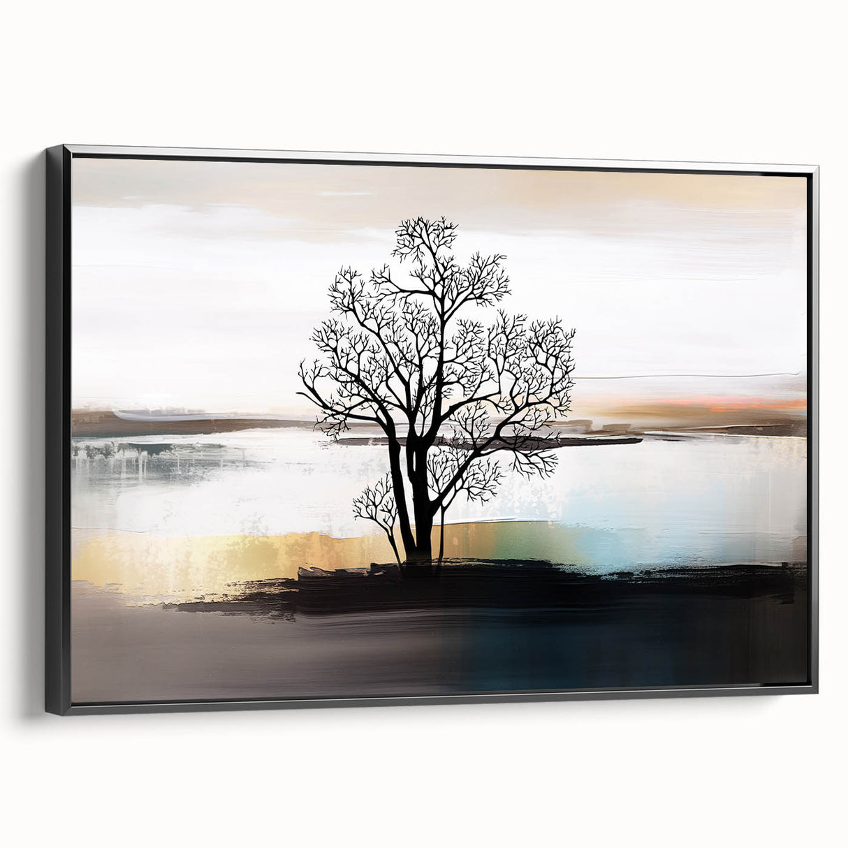 Vibrant African-inspired canvas print showcasing a colorful abstract design with tribal motifs, perfect for enhancing home decor.