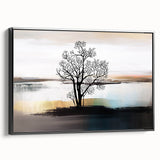 Vibrant African-inspired canvas print showcasing a colorful abstract design with tribal motifs, perfect for enhancing home decor.