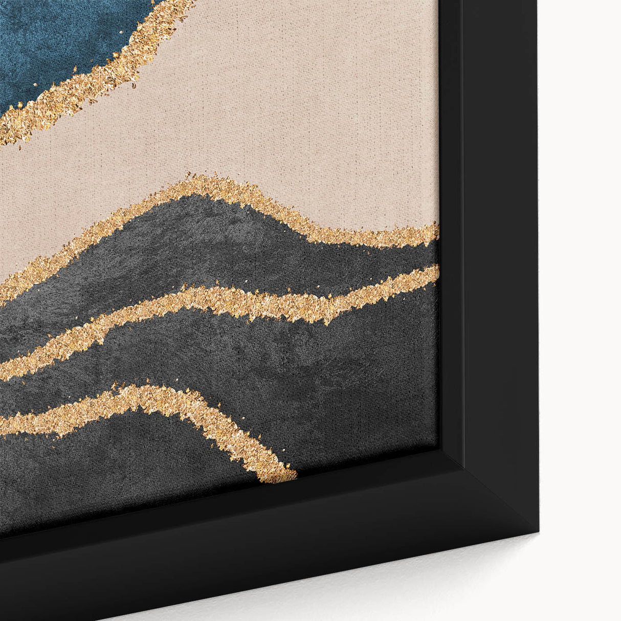 Vibrant rolled canvas showcasing a stunning African tribal wall art design, featuring intricate patterns and rich colors, securely packaged in a protective tube.