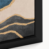 Vibrant rolled canvas showcasing a stunning African tribal wall art design, featuring intricate patterns and rich colors, securely packaged in a protective tube.