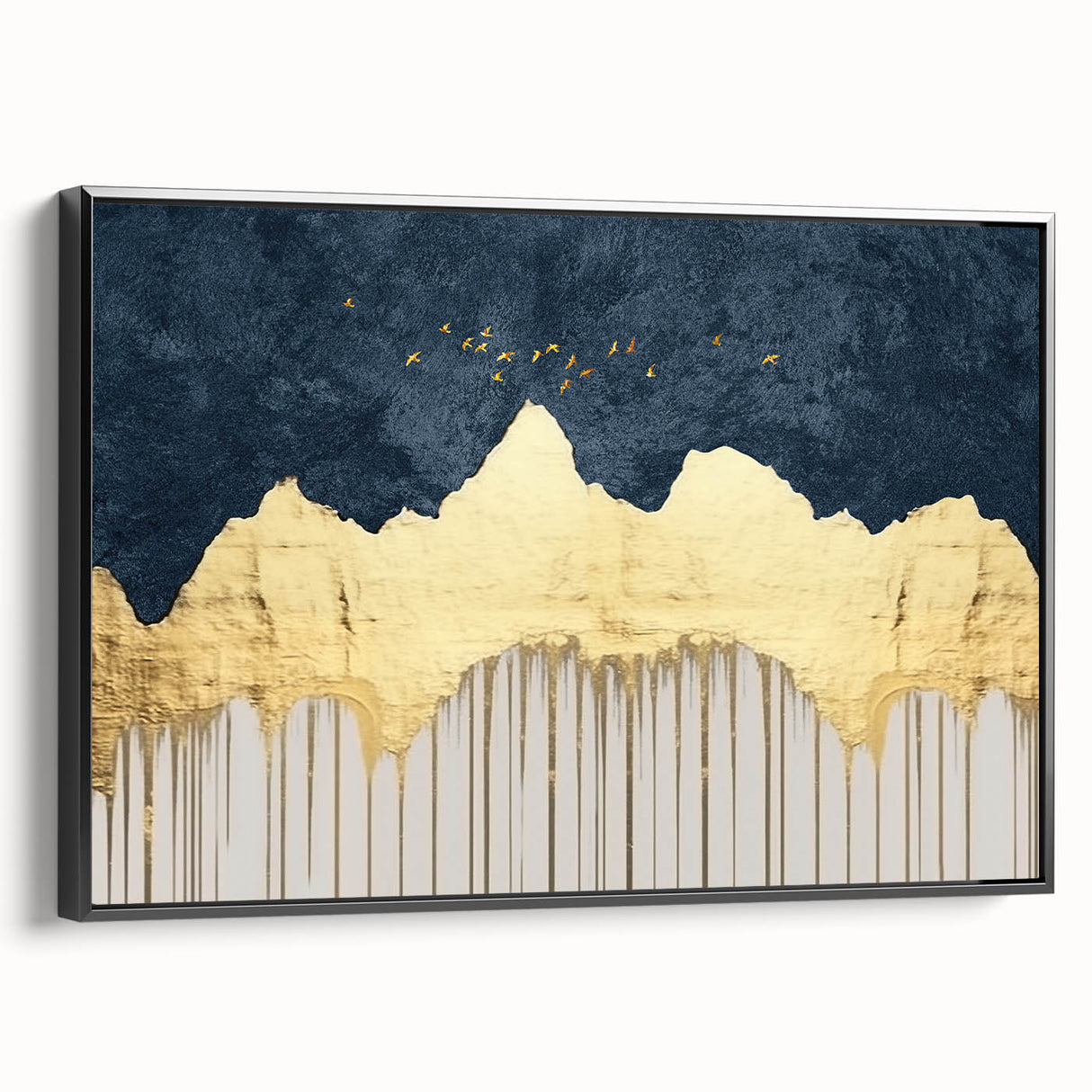 Vibrant African tribal wall art canvas print showcasing intricate geometric patterns and rich colors, rolled and ready for framing.