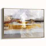 Rolled canvas print showcasing vibrant African tribal art with intricate geometric patterns, packaged securely in a protective cardboard tube.