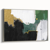 Vibrant abstract wall art print showcasing bold colors and dynamic shapes, ideal for modern home decor or artistic spaces.