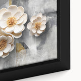 Colorful abstract wall art canvas print showcasing vibrant geometric shapes and bold lines, perfect for modern home decor or office spaces.