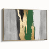 Vibrant African wall art canvas print showcasing intricate tribal patterns in bold colors, rolled for easy transport and framing.