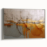 Vibrant bohemian wall art canvas print showcasing an abstract floral design in rich colors, perfect for home decor and artistic expression.