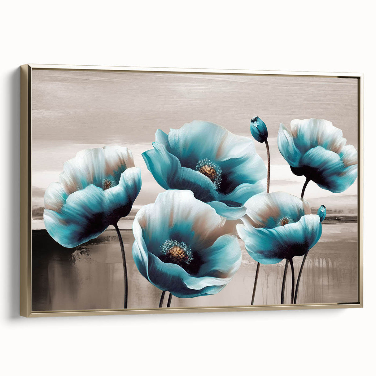 Colorful rolled canvas showcasing intricate African wall art design, featuring vibrant patterns and textures, securely packaged in a protective cardboard tube for delivery.