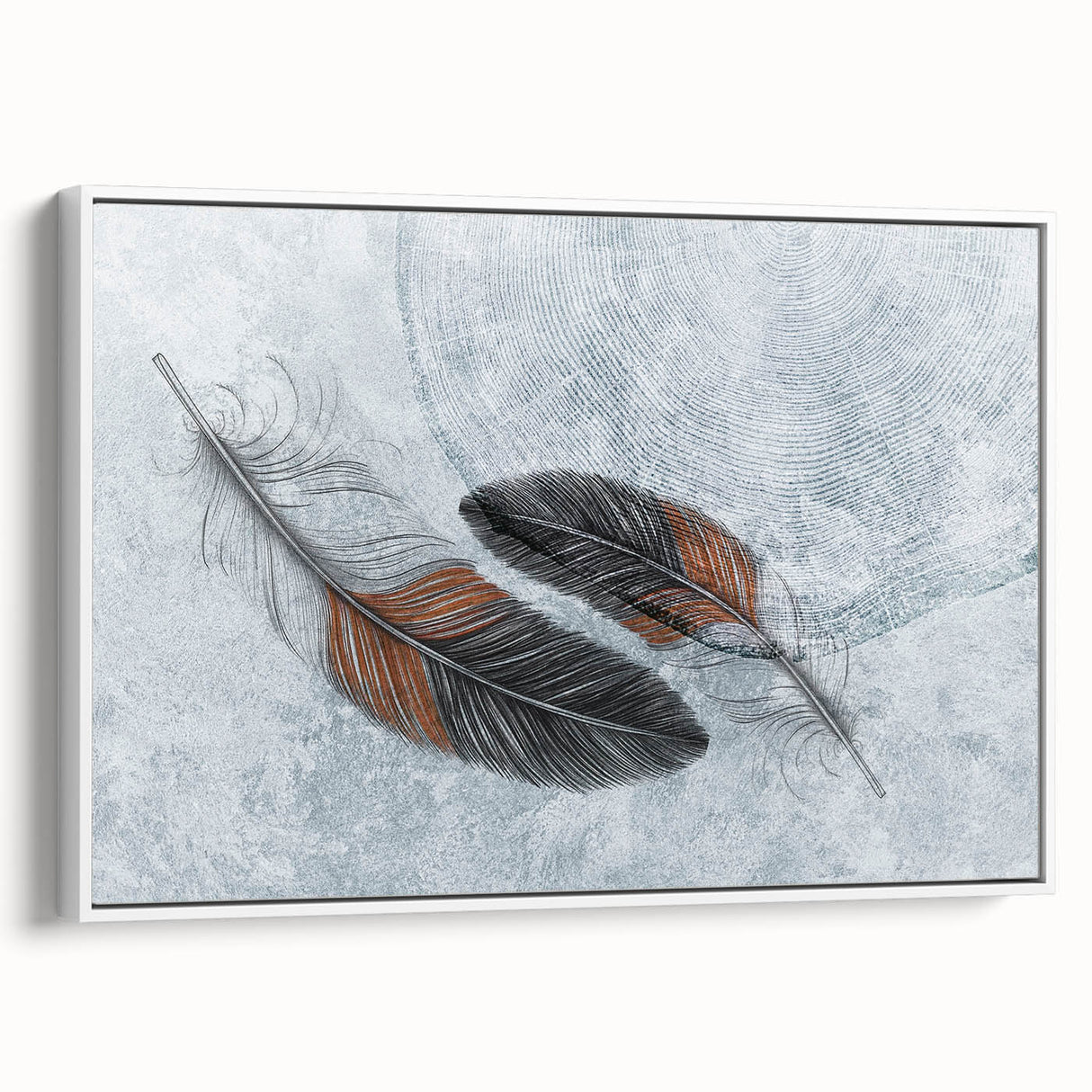 Colorful rolled canvas depicting vibrant African tribal wall art, showcasing intricate patterns and textures, securely packaged in a sturdy tube.