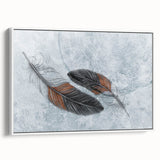 Colorful rolled canvas depicting vibrant African tribal wall art, showcasing intricate patterns and textures, securely packaged in a sturdy tube.