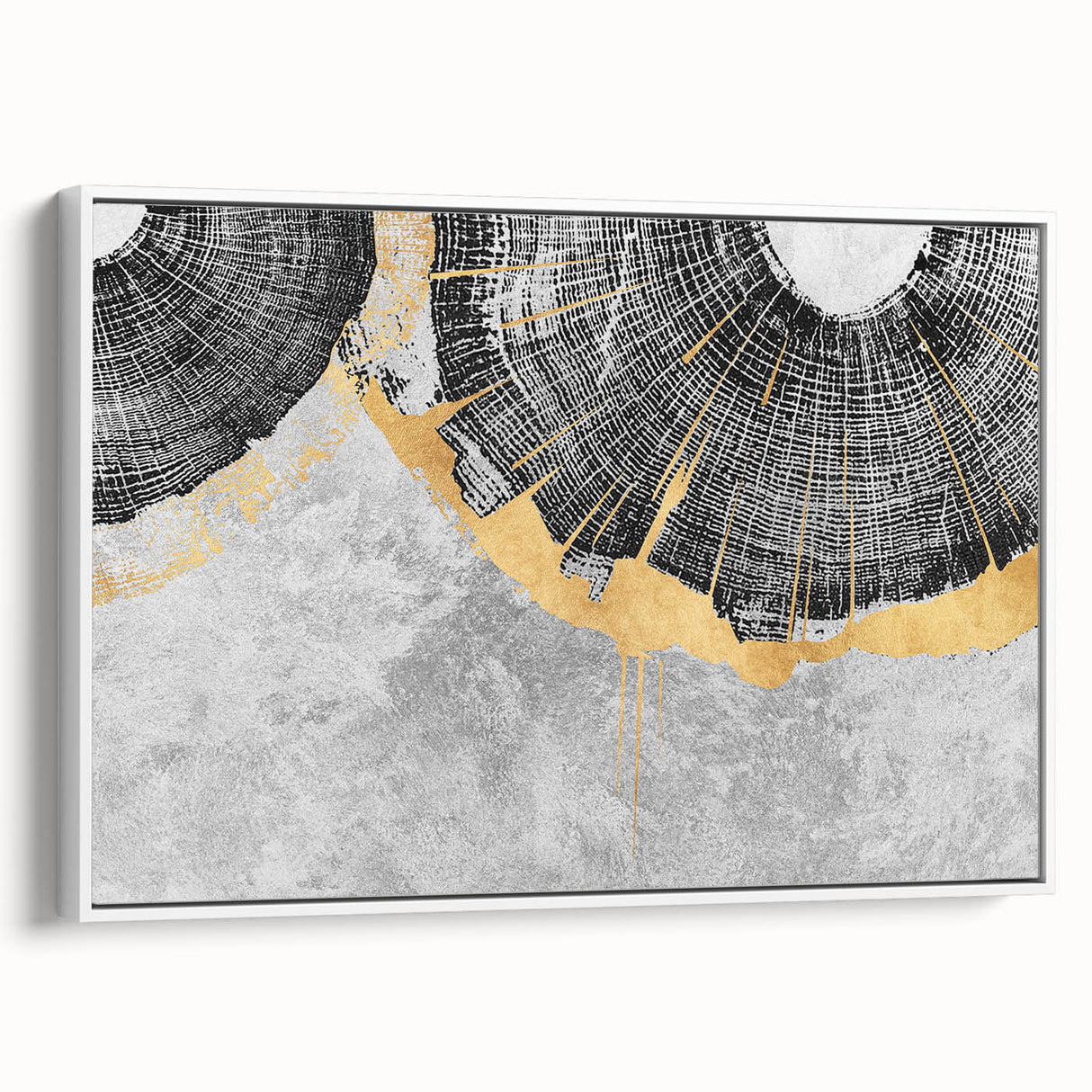 Vibrant rolled canvas displaying a colorful African tribal wall art design, showcasing intricate patterns and textures, ideal for home decor.