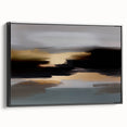 Close-up of a vibrant rolled canvas showcasing a colorful abstract painting, featuring bold brush strokes and a textured finish, ideal for modern decor.