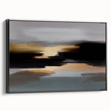 Close-up of a vibrant rolled canvas showcasing a colorful abstract painting, featuring bold brush strokes and a textured finish, ideal for modern decor.