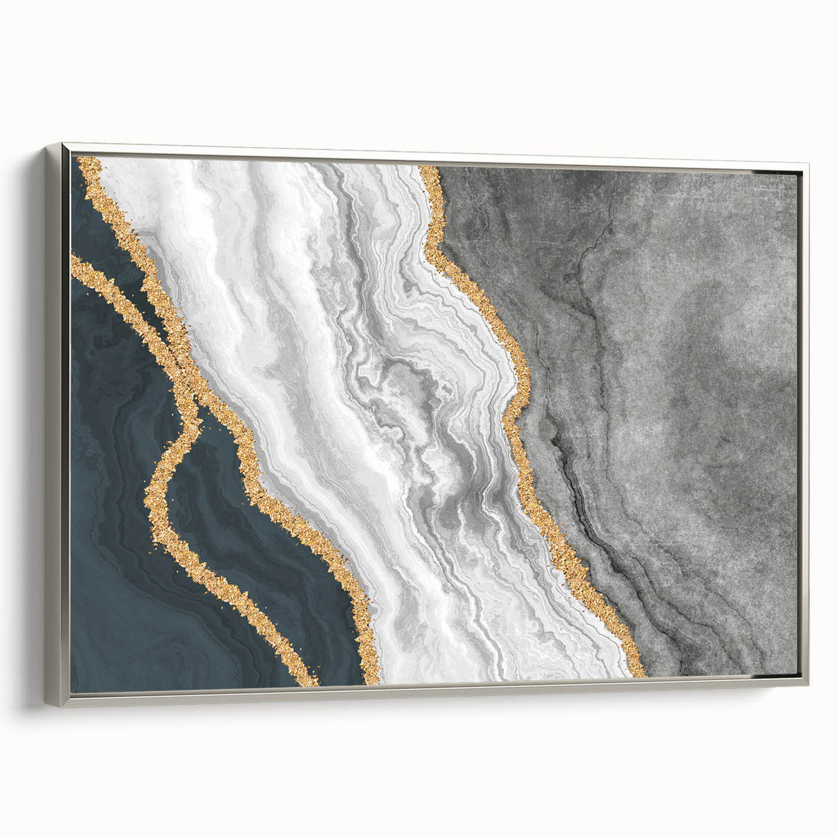 Vibrant rolled canvas showcasing an African tribal wall art design, featuring rich colors and intricate patterns, packaged securely in a cardboard tube.