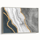Vibrant rolled canvas showcasing an African tribal wall art design, featuring rich colors and intricate patterns, packaged securely in a cardboard tube.