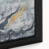 Vibrant African tribal wall art canvas print featuring intricate geometric patterns in bold colors, rolled and securely packaged in a protective cardboard tube.