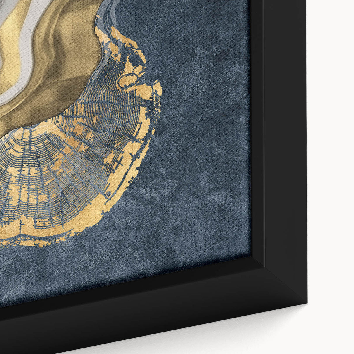 Vibrant African tribal wall art canvas print showcasing intricate patterns in bold colors, rolled securely in a protective cardboard tube for shipping.