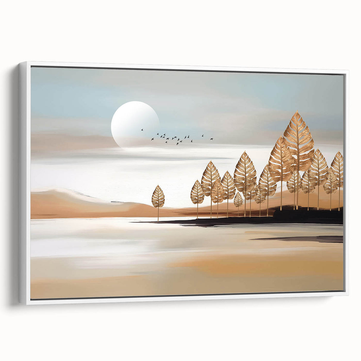 Colorful abstract canvas print showcasing vibrant circular patterns in varying sizes, perfect for modern home decor and artistic styling.