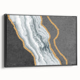 Vibrant rolled canvas showcasing a colorful African tribal wall art design, emphasizing intricate patterns and textures, securely packed in a tube.
