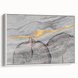 Rolled canvas showcasing vibrant African tribal wall art featuring intricate patterns and textures, securely packaged in a protective tube for shipping.
