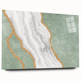 Vibrant abstract wall art canvas print showcasing bold colors and dynamic shapes, perfect for modern decor and enhancing living spaces.